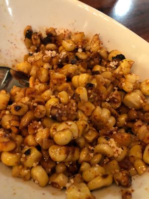 Corn at Tocaya Modern Mexican in Playa Vista
