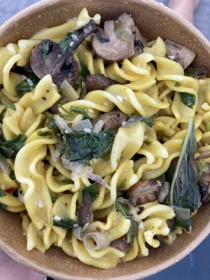 Vegan “mythological” pasta   at Pasta Via - פסטה ויה אבן גבירול in Tel Aviv