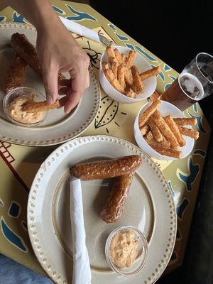 I see it looks like a small portion - but it was PLENTY of food  at Sirkus Föroyar  in Torshavn