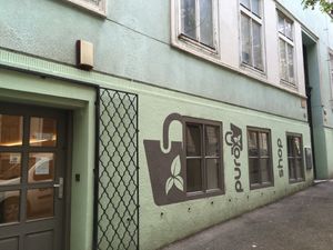 Outside at Puro Shop in Prague