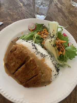 Katsu Curry at Miranda Cafe in North London