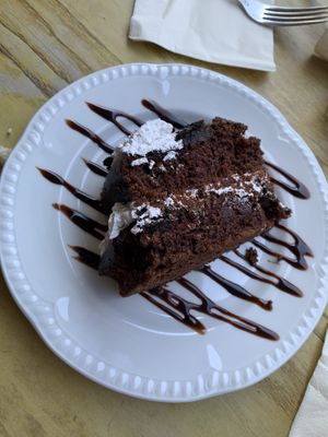 Oreo cake at Miranda Cafe in North London