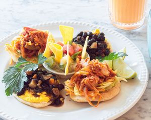 Arepa Brunch at Miranda Cafe in North London