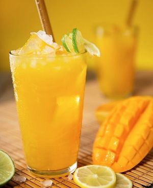 Mocktail Mango Mule at Miranda Cafe in North London