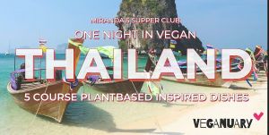 Vegan Supper Club. More info  in mirandacafe.co.uk at Miranda Cafe in North London