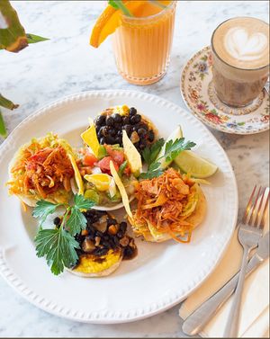 Area brunch at Miranda Cafe in North London