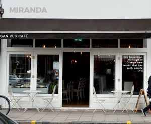 Miranda Vegan Veg Cafe at Miranda Cafe in North London