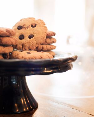 No introduction here, just three words: Vegan Chocolate Chip ....Have a great day! #mirandacafe at Miranda Cafe in North London