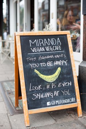 Banana's Desire at Miranda Cafe in North London