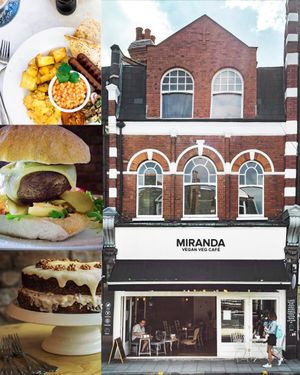 Today will be hot!  at Miranda Cafe in North London