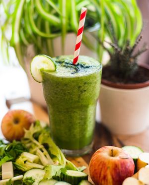 Green Smoothie at Miranda Cafe in North London