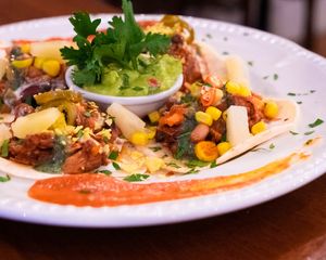 Tacos de Puebla at Miranda Cafe in North London