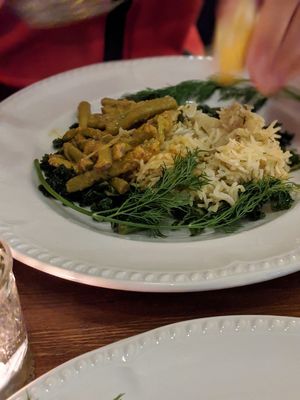 3/⁴ Set meal at Miranda Cafe in North London