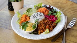 Buddha Bowl at Miranda Cafe in North London
