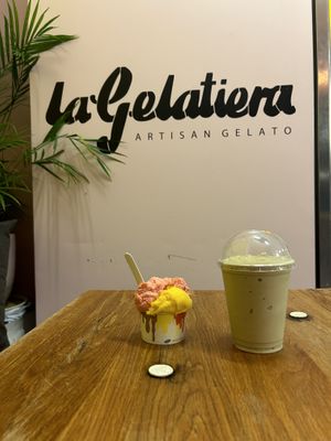   at La Gelatiera in London