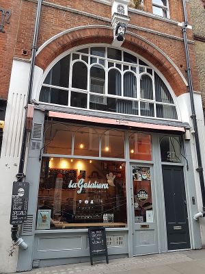 front at La Gelatiera in London