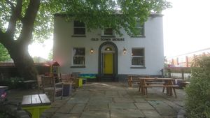 Garden and front, Old Town House  at Old Town House in Warrington