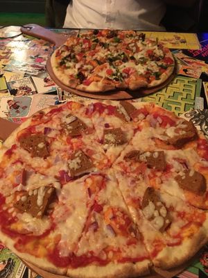 Vegan pizza  at Old Town House in Warrington