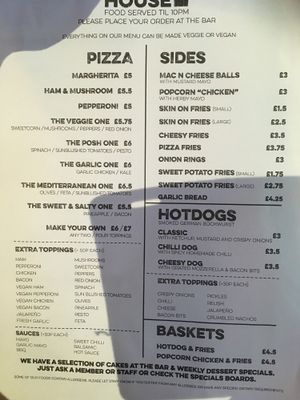 Everything can be made vegan  at Old Town House in Warrington