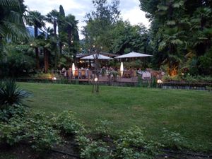 Nice location in a park behind the Hotel at Capannina in Riva Del Garda