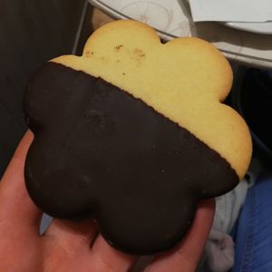 Vegan pastry at Caffe & Parole in Verona