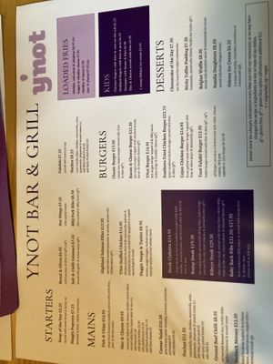   at Y Not Bar & Grill in Thurso