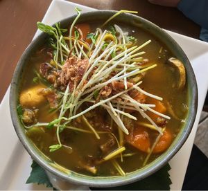 Hearty Miso Soup at Driving Creek Cafe and Organics in Coromandel