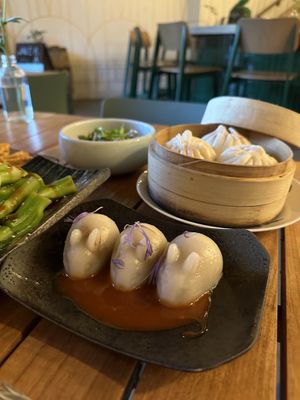 The bunnies!  at Jade Rabbit in Portland