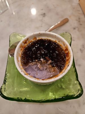 Ube Creme Brulee at Jade Rabbit in Portland