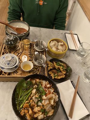 Fiery Wind Noodle Soupp  at Jade Rabbit in Portland