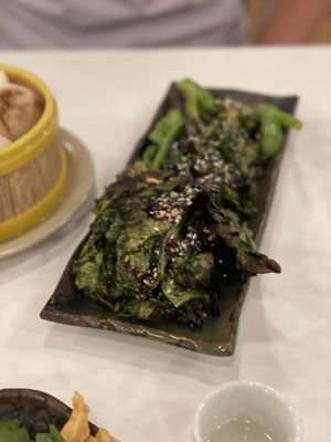 Gai lan   at Jade Rabbit in Portland