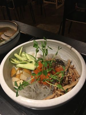 Bibim Dangmyeon, a combination of subtle but delicious flavours  at Jade Rabbit in Portland