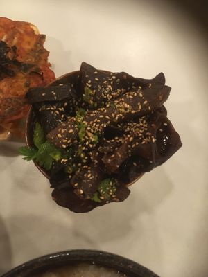 Mushrooms at Jade Rabbit in Portland