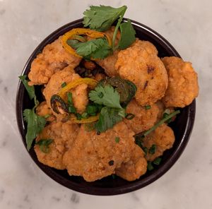 Salt and Pepper Vegan Chicken at Jade Rabbit in Portland