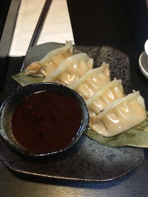 Kimchi gyoza  at Jade Rabbit in Portland