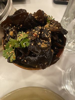 Wood Ear mushroomm  at Jade Rabbit in Portland