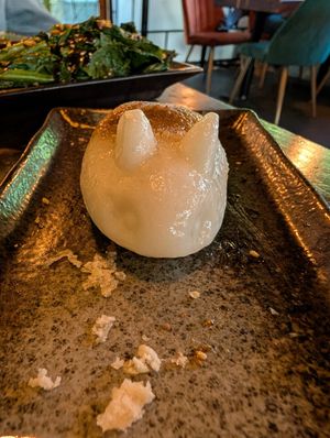 Cute bunny at Jade Rabbit in Portland