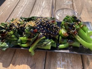 Whatever this was, it was too salty to eat.  at Jade Rabbit in Portland