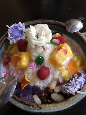 Halo-Halo great shaved ice dessert at Jade Rabbit in Portland