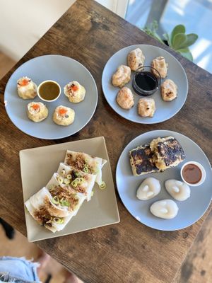 Almost too cute to eat ☺️ at Jade Rabbit in Portland