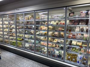 Cooler section  at Naturalia in Avignon