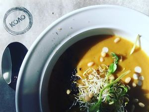 Soup Lentil at KOLO in Kyiv