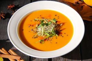 pumpkin curry at KOLO in Kyiv