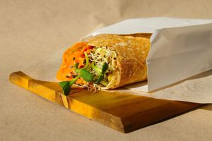 tofu roll at KOLO in Kyiv