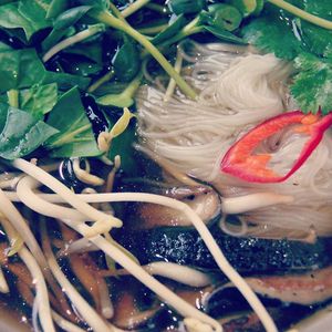 vegan pho soup at KOLO in Kyiv