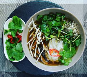 Vegan Pho soup at KOLO in Kyiv