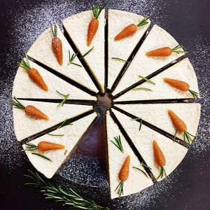 RAW Carrot Cake at KOLO in Kyiv