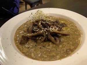 Risotto mushroom at KOLO in Kyiv