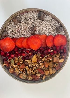 The Açai bowl   at Sequel Bistro & Juice Bar - Bandra West in Mumbai