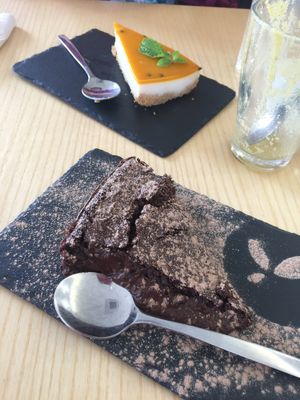 The best cake I’ve ever had! So good and it’s all vegan!  at DaTerra  in Viseu